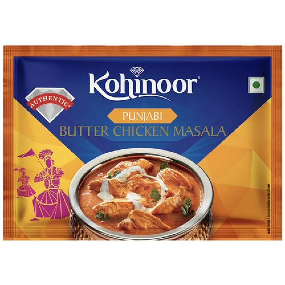 Kohinoor Ready Masala - Punjabi Butter Chicken, 15 g-2.webp